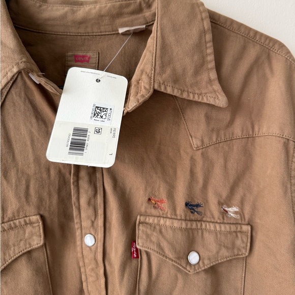 Men’s Western Levi Button Up - Picture 3 of 4